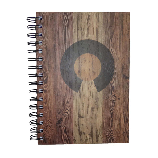 Aksels Faux Wood Colorado Flag Journal