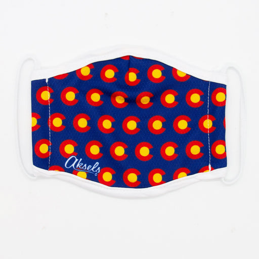 Aksels Colorado Flag C Face Mask 