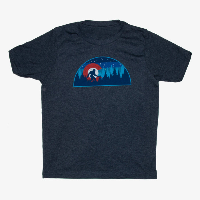 Youth Bigfoot Moon T-Shirt