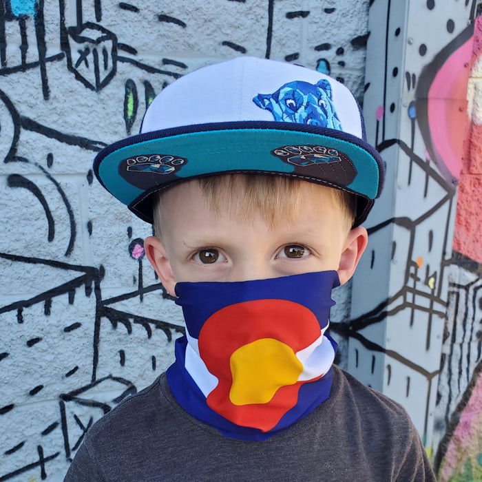 Aksels Colorado Flag Kids Gaiter