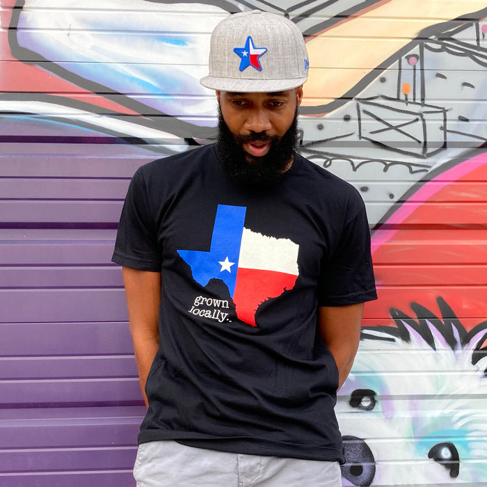 Aksels Grown Locally Texas T-Shirt - Black