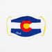 Aksels Colorado Flag Face Mask