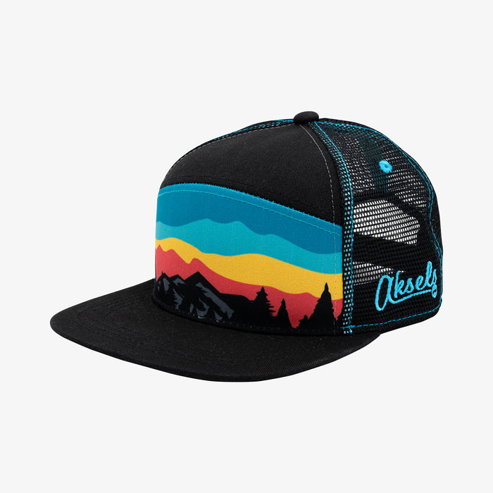 Aksels Mountain Landscape Trucker Hat